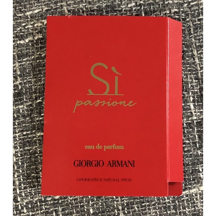 [ของใหม่] น้ำหอม vial :: Giorgio Armani Si Passione 1.2 ml