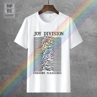 คอตต้อนคอกลมขายดี เสื้อยืดคอกลม พิมพ์ลาย Joy Division Radio Wave Warsaw Ian Curtis Post Punk 5 สี S X O สีขาว KBlgnj58FD