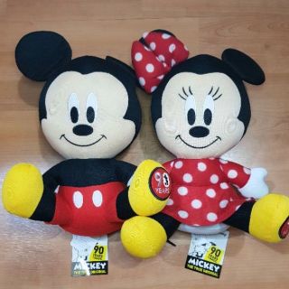 ตุ๊กตา มิกกี้ มินนี่ รุ่นฉลอง 90 ปี ลิขสิทธิ์แท้ Mickey Minnie The True Original