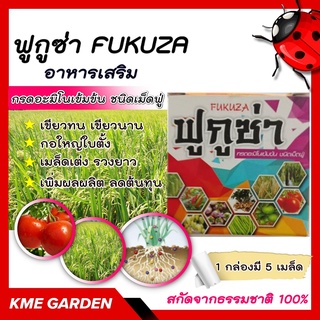 🍄อาหารเสริม🍄 กรดอะมิโน ฟูกูซ่า 1 กล่อง มี 5 เม็ดกรดอะมิโนที่จำเป็นสำหรับพืช สะสมอาหารการสร้างภูมิต้านทานของพืช เกษตร สวน