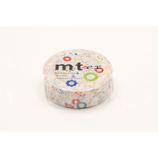 mt masking tape colorful POP (MTEX1P74) / เทปตกแต่งวาชิ ลาย colorful POP แบรนด์ mt masking tape ประเทศญี่ปุ่น