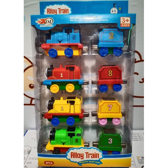 รถไฟโธมัสชุด8คัน ALLOY TRAIN