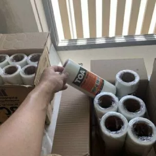 TOA Fiber Mesh ตาข่าย ไฟเบอเมซ ม้วนเล็ก 8นิ้วx10 เมตร