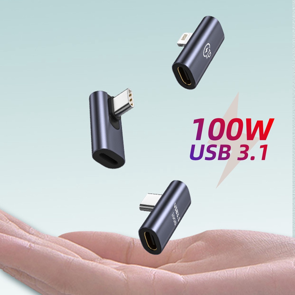 Ankndo อะแดปเตอร์แปลงสายชาร์จ 8-Pin เป็น USB Type C สําหรับโทรศัพท์มือถือ แท็บเล็ต iP 13 12 Xiaomi - รูปที่ 2