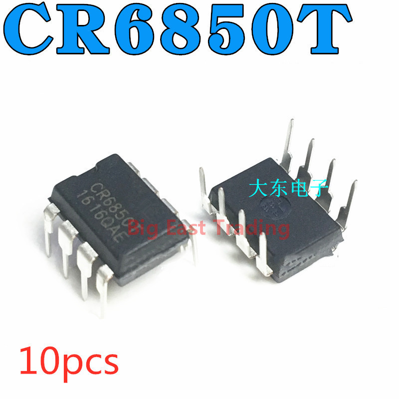 10 ชิ้น CR6850T CR6850 DIP8 รับประกันคุณภาพ