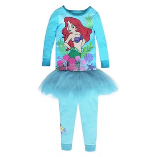 ชุดนอน Ariel PJ PALS and Tutu Set for Girls The Little Mermaid จาก Disneystore อเมริกา ไซส์ 4