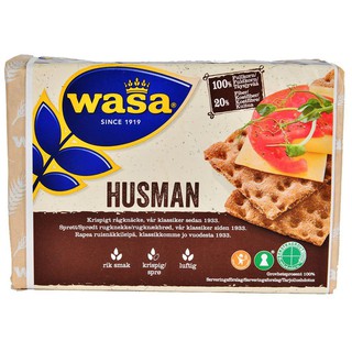 🔥HOT🔥 Wasa Crisp Bread  Crofter ขนมปังกรอบ วาซา 260g  คุณภาพระดับพรีเมี่ยม