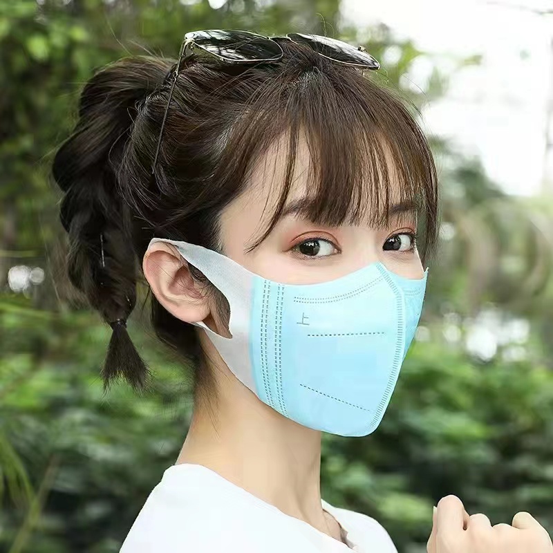 หน้ากากผู้ใหญ่ 3D ฟิลเตอร์ 3 ชั้น (1 ซอง10 ชิ้น)