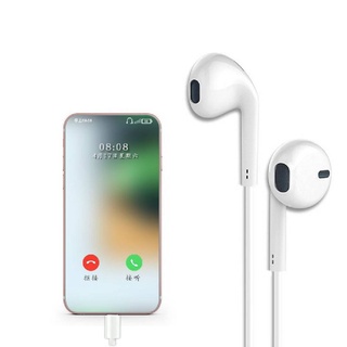 หูฟังแบบมีสาย Heavy Bass ชุดหูฟังโทรศัพท์มือถือแบบสายเข้าหูสําหรับ  Android type-cและหูแจ๊ส 3.5 หูฟังขายส่ง