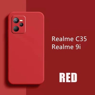 Realme C35(ส่งในไทย)เคสTPU​นิ่ม​สีพาสเทลคลุมกล้องOPPO A17/A17K/Realme 9i/OPPO A76/A36/A16K/Realme 9Pro/Realme 9Pro Plus