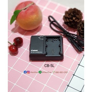 พร้อมส่ง  แท่นชาร์จCB-5L แบตเตอรี่ Canon แบบ Original