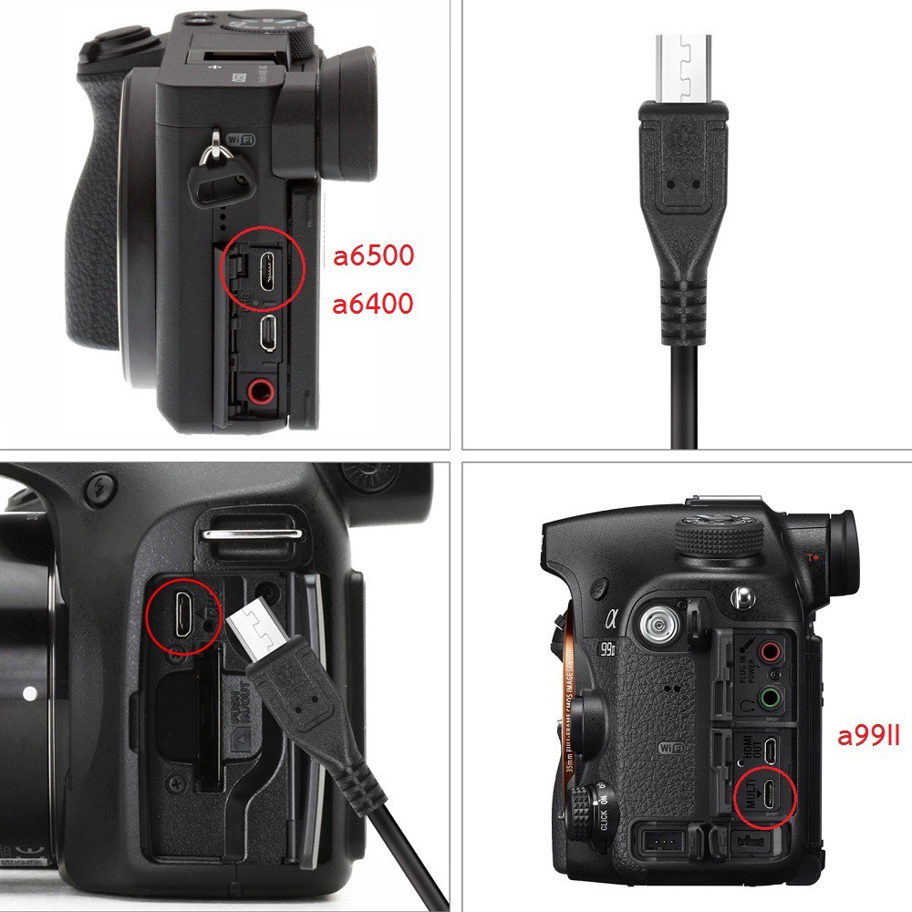Camera Remote Remote Shutter Release RM-VPR1 For Sony DSC-RX10 IV, III ...