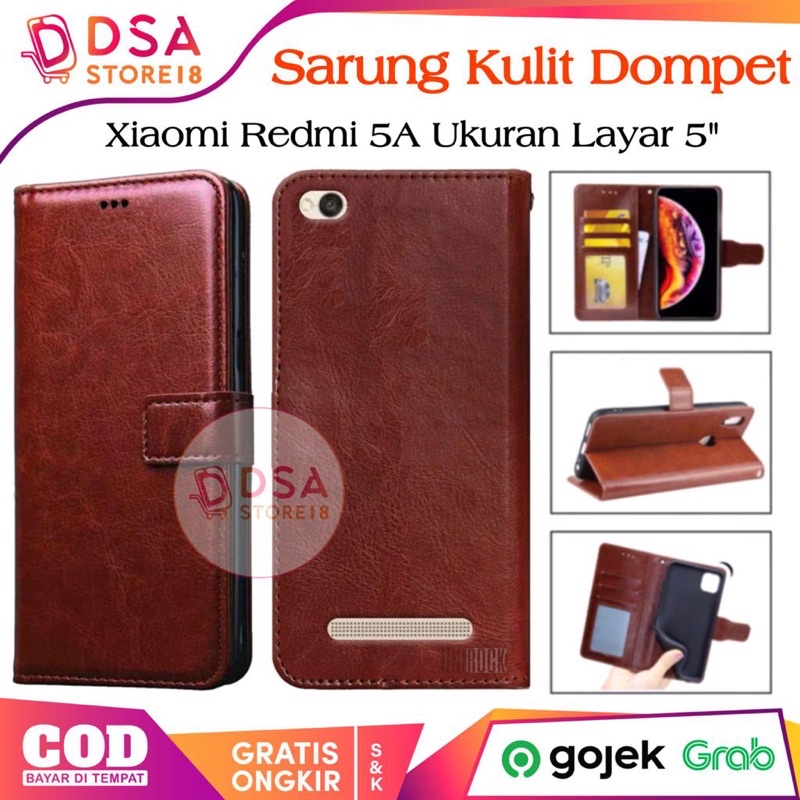 เคส Redmi 5A / เคส Redmi 5A / เคสหนังแบบฝาพับกระเป๋าสตางค์ Hp กระเป๋าสตางค์ปลอกหนัง