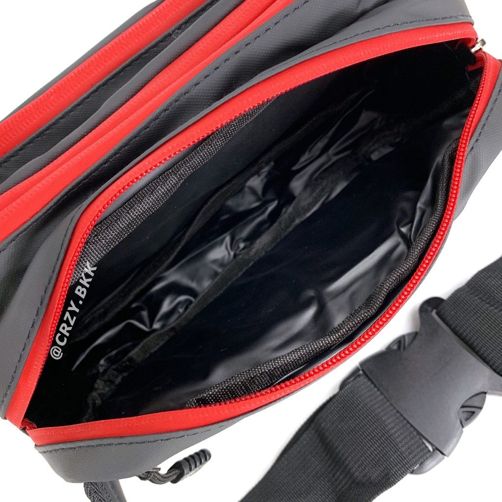 ถูกที่สุด CRZY.BKK •  A157 กระเป๋าคาดอก คาดเอว กันน้ำทั้งใบ ซิปเยอะ 7ช่อง - รูปที่ 6