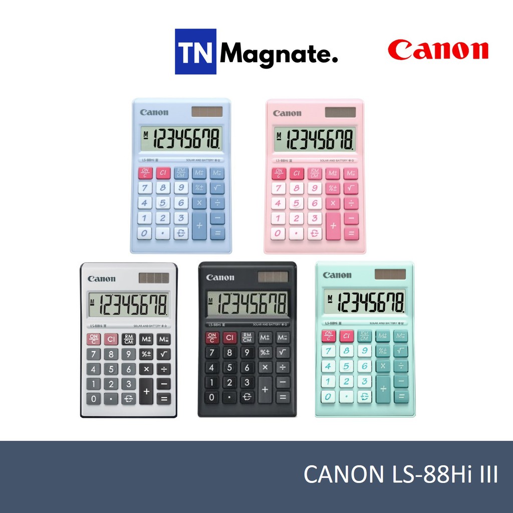 เครื่องคิดเลข Canon WS1210 Hi III