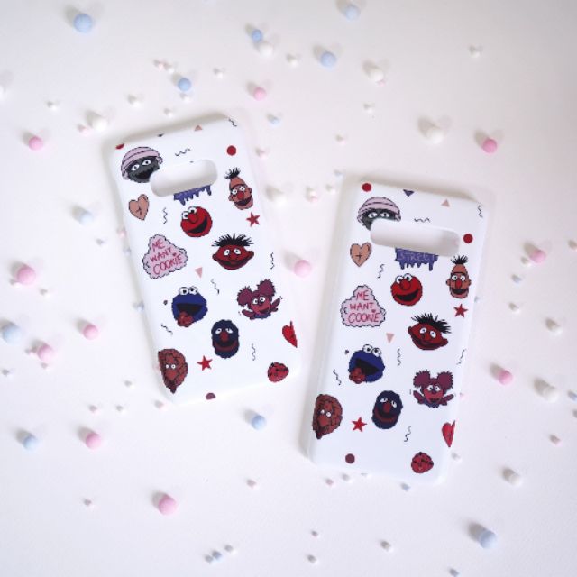 เคสซัมซุง S10+/S9+/S9/S8+/S8/NOTE8 Elmo & Friends (me want cookie