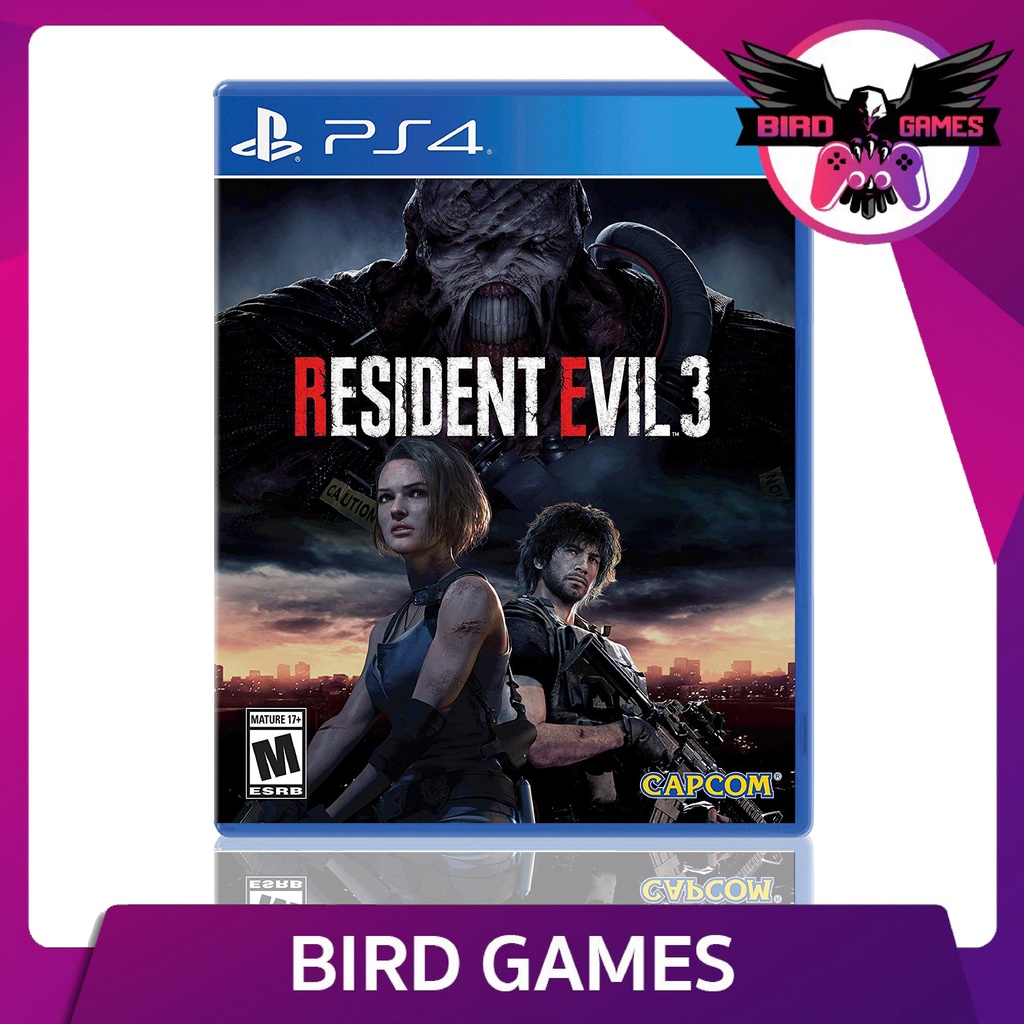 Resident Evil 3 Ps4 Game แผ่นแท้มือ1!!!!! (Biohazard 3 Ps4)(Resident 3 PS4)