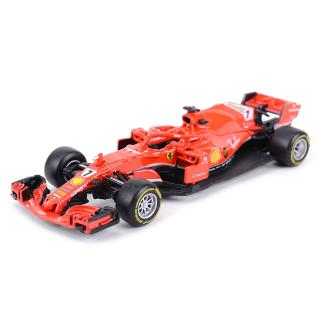 Bburago 1:43 2018 Ferari Team SF71H #5 #7 F1 รถหล่อแบบคงที่โมเดลของเล่นงรถยนต์านอดิเรกของสะสม