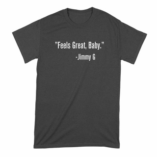 เสื้อยืด พิมพ์ลาย Jimmy G It Feels Great Baby Jimmy G สําหรับเด็กสามารถปรับแต่งได้