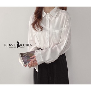 Kowie Korea เสื้อเชิ้ตสีขาว  Lita  (031) price  790฿