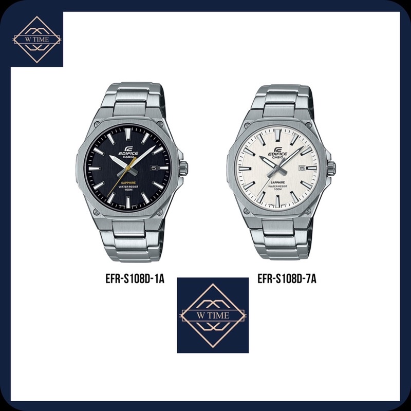 Casio Edifice รุ่น EFR-S108D ของแท้ 💯%