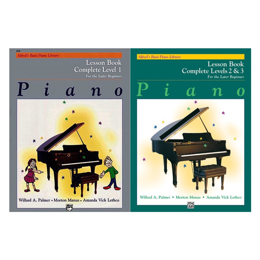 Basic Piano Course Lesson Book Complete 1 2 3