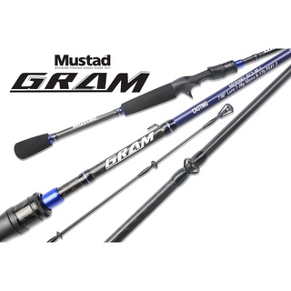 คันเบส สายโหด Mustad Gram คัน 2 ท่อน