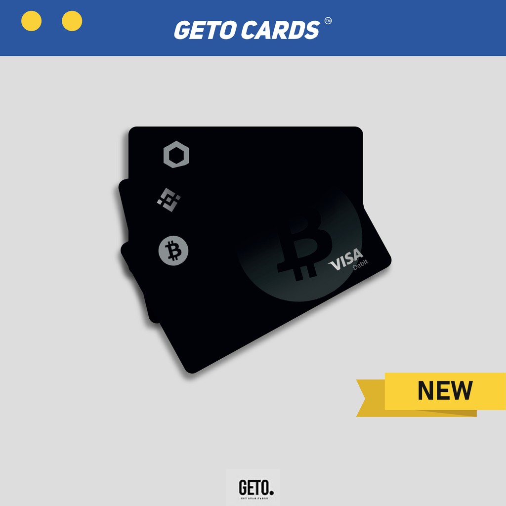 สติกเกอร์สกินการ์ด Binance Edition Atm | การ์ดจีโตการ์ด
