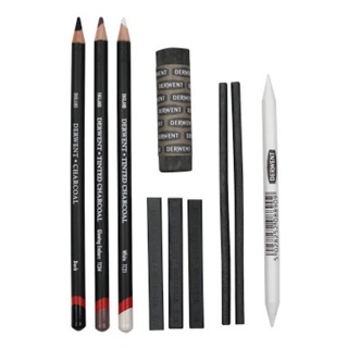 Derwent Charcoal set ชุดอุปกรณ์ศิลปะ charcoal