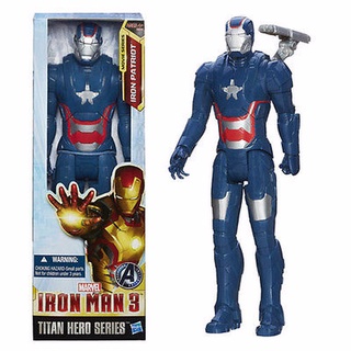 Hasbro Genuine Iron Man 3 Patriot 12-นิ้ว 30 ซม.โมเดลตุ๊กตาของเล่นสําหรับเด็ก