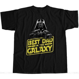 แขนสั้นcrew neckเสื้อยืดผ้าฝ้าย 100% พิมพ์ลาย Best Dad In The Galy Parody แฟชั่นผู้ชายS-XXXXL