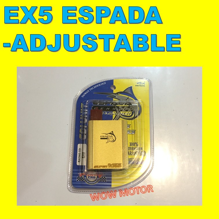 EX5 RACING CDI UNIT ESPADA ADJUSTABLE EX5 RACING CDI UNIT ESPADA EX5 CDI RACING ESPADA ADJUSTABLE CD