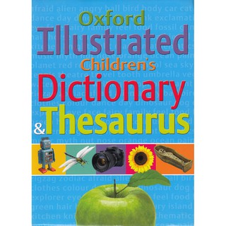 DKTODAY หนังสือ OXFORD ILLUSTRATED CHILDREN DICT&amp;THESAURUS (HB)