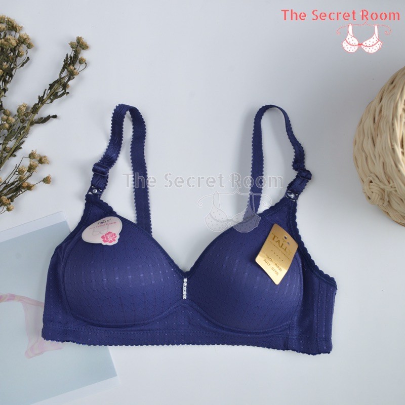 SALLY BRA BH 8788 I SIZE 36 - 42 I WIRELESS I THIN FOAM CUP CI HOOK 3