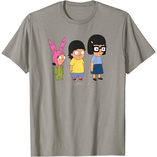 เสื้อยืดวินเทจเสื้อยืด พิมพ์ลายตัวอักษร Bobs Burgers พรีเมี่ยม แฟชั่นสําหรับเด็กผู้ชาย และเด็กผู้หญิง อายุ 1-12 ปีS-4XL