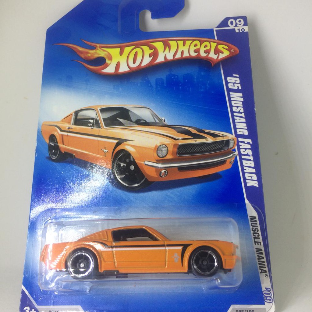 BA1183-HOT WHEELS- 65 Mustang Fastback - Kmart Exclusive 2009 - สีส้ม	50