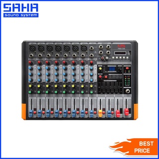 (แท้ ประกัน 1 ปี) NTS PMX-308 เพาเวอร์มิกเซอร์ 8 แชนแนล เครื่องขยายเสียง - sahasound - สหซาวด์