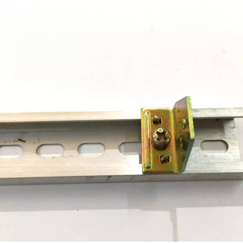 [10ตัว] สต็อปเปอร์ ราง ตู้ไฟ TRE-1 KASUGA ใช้คู่กับรางอลูมิเนียมตัวC - รูปที่ 2