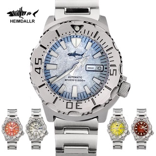 🇹🇭มสต็อกในประเทศไทย🇹🇭 Heimdallr MONSTER V2 Automatic Mechanical NH36, sapphire crystal, 200m waterproof Diver watch