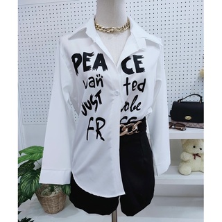 เสื้อเชิ๊ต แฟชั่น ใส่สบาย ผ้านิ่ม  ไม่ร้อน ผ้าไหมอิตาลีอย่างดี เนื้อนิ่ม ใส่ทำงาน ใส่เที่ยวได้  อก32-38ยาว25-26"คอปกเชิต