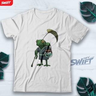 [COD]เสื้อยืด พิมพ์ลายกบ His Son spirited away ghibli DISTROS-5XL