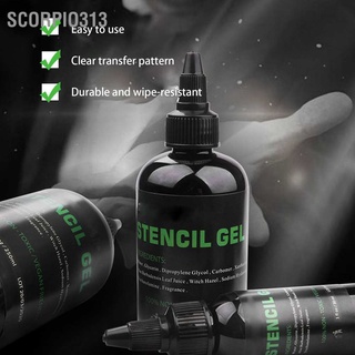 Scorpio313 Tattoo Transfer Gel Solution Temporary Supplies for Stickers Paper 125ml
