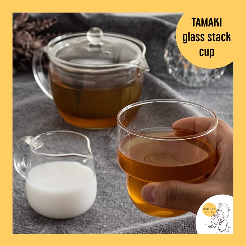 TAMAKI glass stack cup🇯🇵