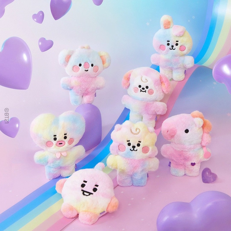 RJ BT21 RAINBOW FLATFUR Special Flavor