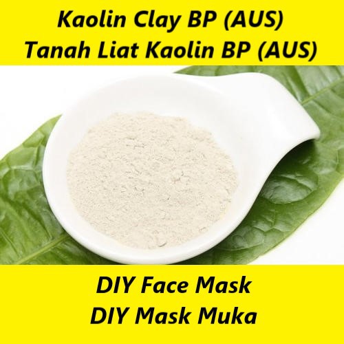 200g Kaolin Clay @ Kaolin Clay (เกรด BP) จากเครื่องสําอาง/มาส์กหน้า DIY/มาส์กหน้า