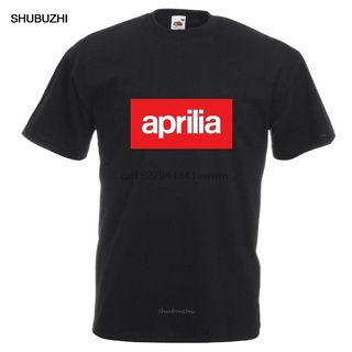 เสื้อยืด พิมพ์ลาย Aprilia Biker Motorcycle Rider สําหรับผู้ชาย