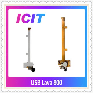 USB Ais Lava 800  อะไหล่สายแพรตูดชาร์จ แพรก้นชาร์จ Charging Connector Port Flex Cable（ได้1ชิ้นค่ะ) ICIT-Display