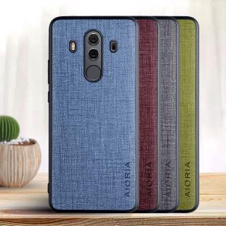 เคสโทรศัพท์หนัง pu แบบถักสําหรับ huawei mate 10 pro lite nova 2i