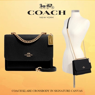 COACH KLARE CROSSBODY IN SIGNATURE CANVAS