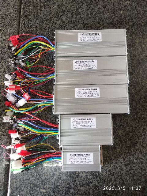 กล่องคอนโทรล มอเตอร์บัสเลส Bldc 48v/64v 500w,650w,1000w,1500w สามารถใช้กับฮับบัสเลสและมอเตอร์บัสเลสไ